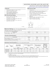 AZ23C5V6W-7-F數據表 封面