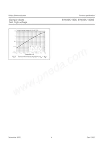 BY459X-1500S Datasheet Pagina 4