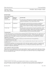 BY459X-1500S Datasheet Pagina 6