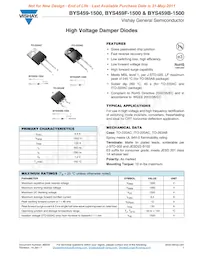 BYS459F-1500E3/45 Datasheet Copertura