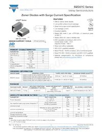 BZD27C91P-HE3-08 Datasheet Cover