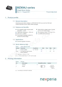 BZX84J-C5V1/DG/B2 Datasheet Cover