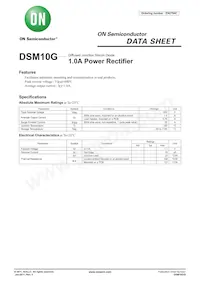 DSM10G-TR-E Datenblatt Cover