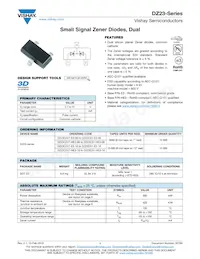 DZ23B6V8-HE3-08數據表 封面