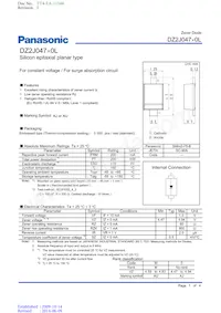 DZ2J04700L Datenblatt Cover