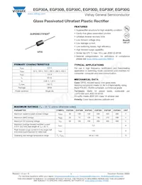 EGP30A-E3/73 Datasheet Cover