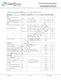 GCMS008A120B1B1 Datasheet Pagina 2