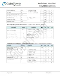 GCMS008A120B1B1 Datasheet Pagina 3