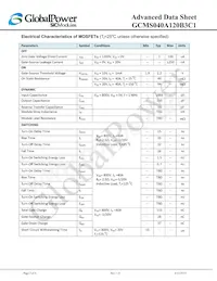 GCMS040A120B3C1 Datasheet Pagina 2