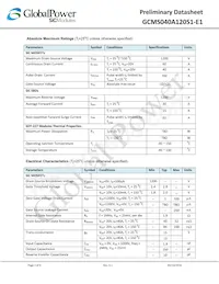 GCMS040A120S1-E1 Datasheet Page 2