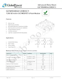 GCMS080A120B3C1數據表 封面