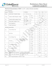 GHIS020A060B1P2 Datasheet Pagina 2