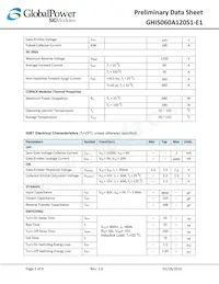 GHIS060A120S1-E1 Datasheet Pagina 2