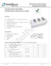 GHIS100A120S2B1 Datenblatt Cover