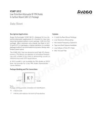 HSMP-381Z-TR1G Datasheet Copertura