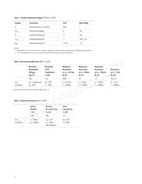 HSMP-381Z-TR1G Datasheet Pagina 2