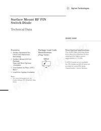 HSMP-3880-TR1G Datasheet Cover