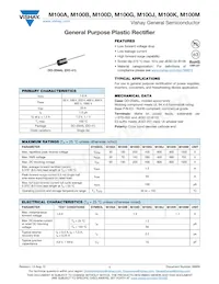 M100M-E3/54 Datasheet Copertura