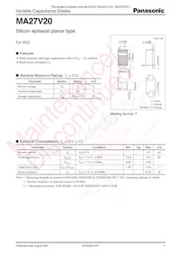 MA27V2000L Datasheet Copertura