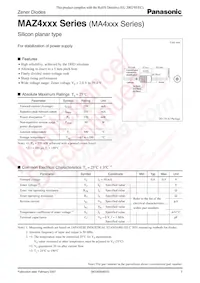 MAZ43900MF數據表 封面