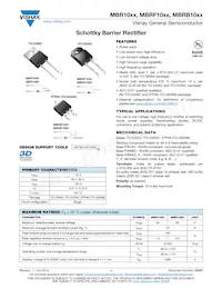 MBR1060-5410HE3/45 Datasheet Copertura