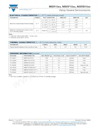 MBR1060-5410HE3/45 Datasheet Pagina 2