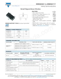 MMBZ4717-HE3-08 Datasheet Cover