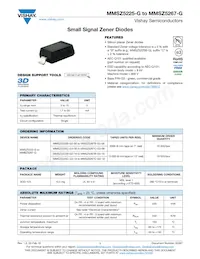MMSZ5267C-G3-08 Datasheet Cover