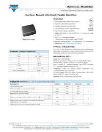 MURS140HE3/52T Datenblatt Cover