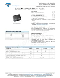 MURS260HE3/52T Datenblatt Cover