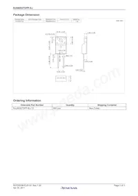 RJU6052TDPP-EJ#T2 Datasheet Pagina 3