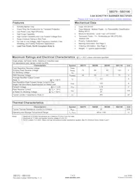 SB3100-B Datasheet Cover