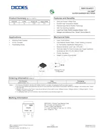 SBR10U45D1-T Datenblatt Cover