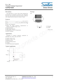 SJPZ-K28 Datenblatt Cover