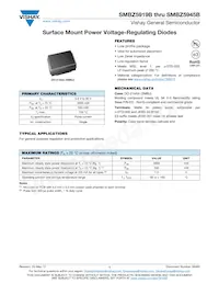 SMBZ5924B-E3/52 Datenblatt Cover