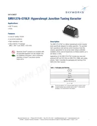 SMV1276-079LF Datenblatt Cover