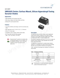 SMV2025-040LF Datasheet Copertura