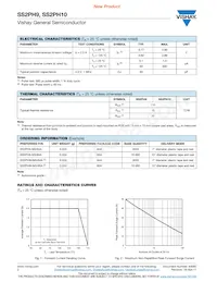 SS2PH9HE3/84A Datasheet Pagina 2