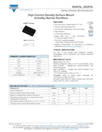 SS3P4LHM3/86A Datenblatt Cover