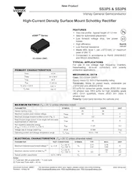 SS3P6HE3/84A Datenblatt Cover