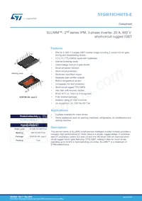 STGIB15CH60TS-E Datasheet Cover