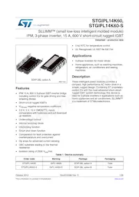 STGIPL14K60-S Datasheet Copertura