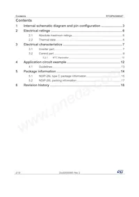 STGIPN3H60AT Datasheet Page 2