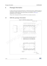 STGIPS30C60 Datasheet Pagina 16