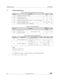 STTH4L06RL Datasheet Page 2