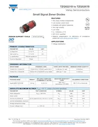 TZM5267C-GS18 Datenblatt Cover