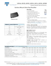 US1GHE3/61T Datasheet Cover