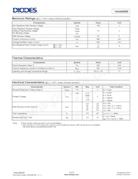 1N4448WS-7 Datasheet Pagina 2