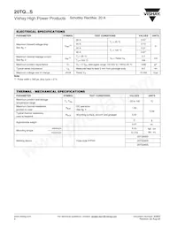 20TQ045STRR Datasheet Pagina 2