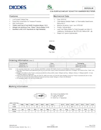 B0520LW-7 Datasheet Cover